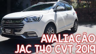 Avaliação JAC T40 Automático 16 2019  Um rival para HB20x e Honda FIT [upl. by Stella412]