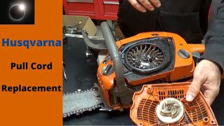 Husqvarna Pull Cord Repair [upl. by Walt131]