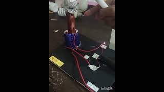 Tesla coil working model [upl. by Ylevol]