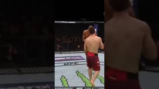 khabib nurmagomedov vs edson barboza shorts mma [upl. by Ayikaz]