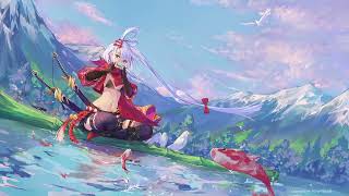 HÌNH NỀN ĐỘNG 4K  Anime Girl With Flute 4K by Hùng Nguyễn  Live Wallpaper PC [upl. by Randy714]