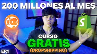 CURSO DE DROPSHIPPING EN COLOMBIA  ¿CÓMO CREAR TIENDA Y TENER PROVEEDORES Paso a PasoEpisodio 1 [upl. by Lifton]