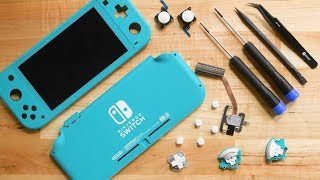 Nintendo Switch Lite Teardown Hardware Upgrades Repair Downgrades [upl. by Whitson]