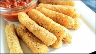 Homemade Mozzarella Sticks [upl. by Kay682]