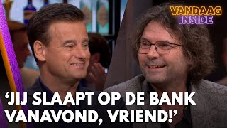 Wilfred hoort verhaal van Job Knoester over zn vrouw Jij slaapt op de bank vanavond vriend [upl. by Nyliak]