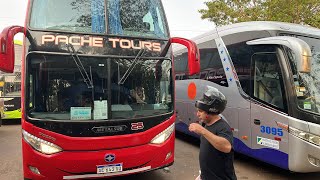 RODOVIÁRIA DE PUERTO IGUAZÚ ARGENTINA live bus [upl. by Anitnuahs]