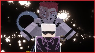 I survived Jujutsu Kaisen Minecraft as Gojo [upl. by Sirc]