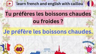 Français pour Débutants  Niveau A1  avec 100 Questions et Réponses en francais facile [upl. by Rois]