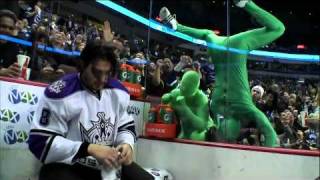 Doughty hangs with Green Men in penalty box 33111 [upl. by Adlitam858]