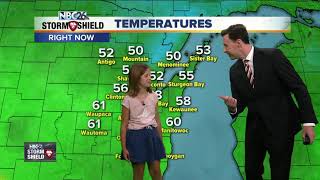 Meet Ellie Grace Zickler our NBC26 Weather Kid of the Week [upl. by Aneeles]