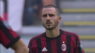 L espulsione di Bonucci  Giornata 9  Serie A TIM 201718 [upl. by Daffie103]