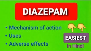 Diazepam drug Mechanism of action uses side effects [upl. by Doownel]