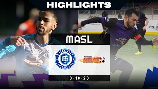 Utica City FC  Harrisburg Heat  31023  MASL Highlights 23 [upl. by Shaff]