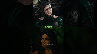 Hela vs Lady Death vivshorts [upl. by Neelloj556]