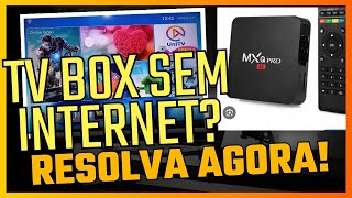 TV BOX NÃO CONECTA INTERNET [upl. by Eram83]