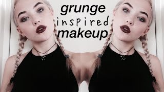 Grunge Inspired Makeup  okaysage [upl. by Gerty214]