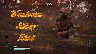 Assassins Creed Valhalla  Sciropescire  Wenlocan Abbey Raid [upl. by Ecinad183]