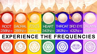 Pure Frequency Specific Sound Baths  30 Minutes Each Chakra  Singing Bowl Meditation Music  Relax [upl. by Eanom113]