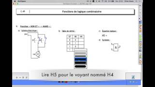 Fonctions de Logique Combinatoire [upl. by Huang285]