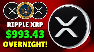 XRP RIPPLE MAJOR XRP SEC LEAK XRP SKYROCKETING TO 99343 OVERNIGHT  RIPPLE XRP NEWS TODAY [upl. by Auqenaj]