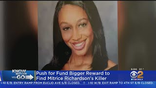 Supervisors Consider Bigger Reward To Find Mitrice Richardsons Killer [upl. by Hagerman]