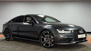 2017 Audi A7 30 TDI V6 S line Sportback S Tronic quattro Euro 6 ss 5dr for sale in Scunthorpe [upl. by Clarita]