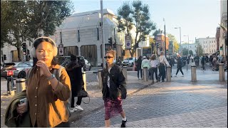 Knightsbridge Station to South Kensington Station  Walking Tour London  2024 [upl. by Jennine454]