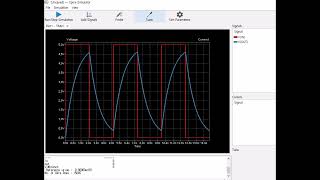 Pulse input kicad simulation of RC series circuit [upl. by Jun]