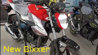 Gixxer 155 New Model 2024 🔥 Suzuki Gixxer 155 New Model 2024  Red Colour  Bike LooK [upl. by Etnomaj]