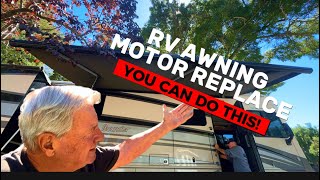 CHEAP DIY RV AWNING MOTOR REPLACEMENT​⁠ [upl. by Idell]