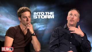 INTO THE STORM interview Jeremy Sumpter amp Matt Walsh [upl. by Navarro553]