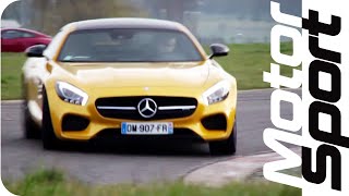 Mercedes AMG GT S  Lap time on MagnyCours Club Motorsport [upl. by Ahswat]