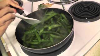 HowTo Orange Chipotle Snap Peas Vegan  a Gluten Free Soy Free Nut Free Dairy Free Recipe [upl. by Eugenio]