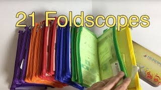 Unboxing the Foldscope Classroom Kit and Individual Deluxe scope [upl. by Yacano]