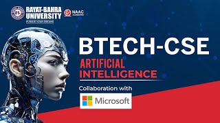 Rayat Bahra University Join Hands With Microsoft  BTech CSE AI [upl. by Crisey]