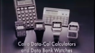 📺Casio Databank watch amp Caluclator Commercial ⌚️ [upl. by Stafford]