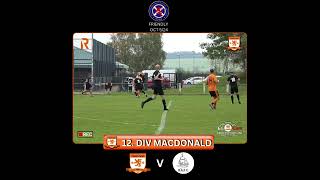 DIV MACDONALD V ROYAL ALBERT FC FRIENDLY OCT 24 [upl. by Fanchon]