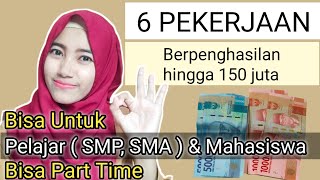 Pekerjaan Untuk Anak SMPSMA atau Part Time Penghasilan Puluhan Juta [upl. by Anika]