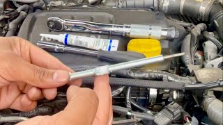 Glow plugs replacement NISSAN XTRAIL 16 dci [upl. by Nosirb994]