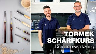 Drechslerwerkzeug  Teil 5  Tormek Live SchärfKurs [upl. by Nnyliak]