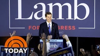 Conor Lamb Is Apparent Winner Over Rick Saccone In Stunning Upset  TODAY [upl. by Erastus]