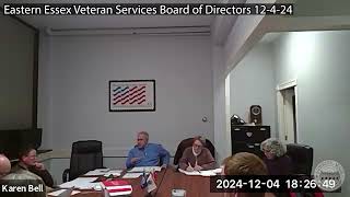 Eastern Essex Veteran Services Board of Directors 12424 [upl. by Daffie]