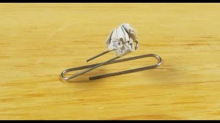 How to make a Paperclip Catapult [upl. by Colbye]