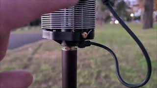 Buddipole Vertical Mod with 80m Low Band coil  HF Antenna [upl. by Glassman]