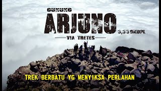 PENDAIKAN GUNUNG ARJUNO VIA TRETES 2223 MEI 2023  JALUR BERBATU YANG MENYIKSA PERLAHAN [upl. by Aitam]