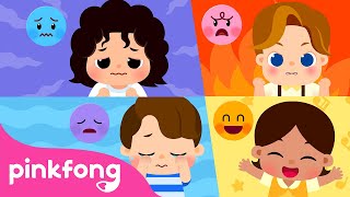 Share My Emotions 😁😢  Healthy Habits for Kids  Good Manner Songs  Pinkfong Songs for Children [upl. by Burnaby604]