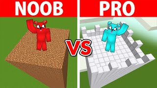 NOOB vs PRO NAJWIĘKSZA WIEŻA w Minecraft [upl. by Oremar504]