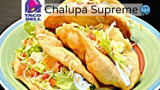 How to Make a Bean Chalupa Supreme  Chalupa recipe for Vegetarians [upl. by Solrak680]