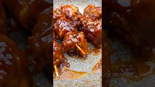 Korean Spicy Fried Chicken Sticks food korean trending shorts [upl. by Esmerolda]