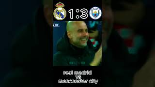 Real Madrid vs Manchester City [upl. by Mussman]